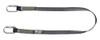 Msa 1.5M Webbing Restraint Lanyard Chrome Size 1.5M MSA10185600