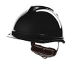 Msa V-Gard 520 Peakless Safety Helmet Black MSAGV982BL