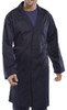 Beeswift Poly Cotton Warehouse Coat Navy Blue Size 44 PCWCN44