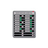 Nobo In/Out Board 20 Names Grey 470X430mm 35538093 35538093