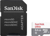 Sandisk Ultra 64Gb Class 10 Microsdxc Memory Card And Adapter SDSQUNR-064G-GN3MN
