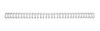 GBC 4400028 8mm Silver Wire Binders 4400028
