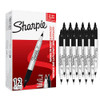 Sharpie S0811100 Twin Tip Black Pens Box of 12 S0811100