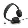 Jabra Evolve2 65 Flex Link 380 USB-A UC Stereo Headset and Wireless Charging 65FLEXUCUSBACHARGE