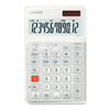 Casio Je-12E-We 12 Digit Compact Ergonomic Desk Calculator JE-12E-WE-WA-EP JE-12E-WE