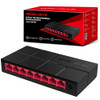 Mercusys MS108G 8-Port Gigabit Unmanaged Desktop Switch Plastic Case MS108G