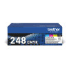 Brother Bk/C/M/Y Standard Capacity Toner Cartridge 1000 Pages - TN248VAL TN248VAL