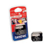 Brother MK222BZ Labelling Tape - 9mm. Red/Whit MK222BZ