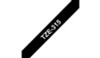 Brother TZE315 Tape/6mm White on Black TZE315