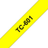 Brother TC601 Gloss Laminat 12mm. Black/Yell TC601