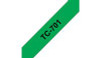 Brother TC701 Gloss Laminat 12mm. Black/Gree TC701