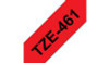 Brother TZE461 Tape Black on Red 36mm TZE461