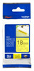 Brother TZES641 Tape Black on Yellow 18mm TZES641