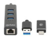 Manhattan 180894 USB-C & USB-A Combo Dock/Hub. 180894