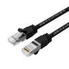 Lanview LV-SFTP6A03B CAT6A S/FTP 3m Black LSZH. LV-SFTP6A03B