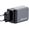 Verbatim 32201 GNC-65 GaN Charger 65W with 2 32201