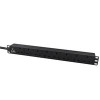 Lanview LVR-3M-SPD-8  Rack mount power strip. LVR-3MUK-SPD-UK8