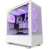 NZXT CC-H51FW-R1 H5 Flow Rgb Midi Tower White CC-H51FW-R1