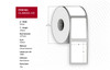 Capture CA-800263-105 Label 76 x 25mm. Core 25mm. CA-800263-105
