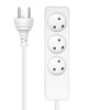 ProXtend K3-KIT07W Danish Power Strip 3-way 7M K3-KIT07W