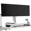 Ergotron 98-650-251 CAREFIT COMBO DUAL MONITOR 98-650-251