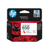 HP CZ102AE#BHL 650 Tri-Color Original Ink CZ102AE#BHL