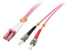 Lindy 46351 Fibre Optic Cable LC/ST OM4. 46351