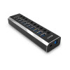 Lindy 43370 10 Port USB 3.0 Hub with 43370
