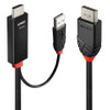 Lindy 41499 2m HDMI to DisplayPort Cable 41499