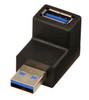 Lindy 71260 USB 3.0 90 Degree Down Type A 71260