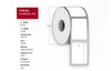 Capture CA-800262-205 Label 57 x 51mm. Core 25mm. CA-800262-205