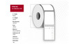 Capture CA-800263-205 Label 76 x 51mm. Core 25mm. CA-800263-205