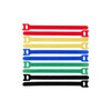 Lanview LVT-CABLESTRAPS1512-10MULTI Cable Tie. Hook and Loop LVT-CABLESTRAPS1512-10MULTI