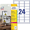 Avery L4773-20 Self-Adhesive Label Rounded L4773-20