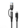 Vivolink PROUSBCMM1.5ADP USB-C Cable two in one 1.5m PROUSBCMM1.5ADP