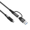Vivolink PROUSBCMM1.5ADP USB-C Cable two in one 1.5m PROUSBCMM1.5ADP