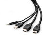 Belkin F1DN2CCBL-HH10T Kvm Cable Black 3 M F1DN2CCBL-HH10T