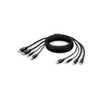 Belkin F1DN2CCBL-MP6T Kvm Cable Black 1.8 M F1DN2CCBL-MP6T