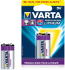 Varta 6122301401 Lithium 9V-Block 6 LR 61 6122301401