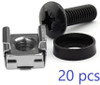 Lanview RAX106 M6 CAGE NUT SET AND MOUNTING RAX106