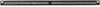Lanview RAO205BL 1/2U 19" SIMPLE TYPE. BRUSHED RAO205BL