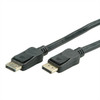 Value 14.99.3496 Displayport Cable 20 M Black 14.99.3496