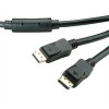 Value 14.99.3496 Displayport Cable 20 M Black 14.99.3496