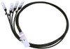 MicroOptics MO-CAB-Q-4S-100G-2M Twinax Copper cable MO-CAB-Q-4S-100G-2M