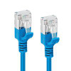 MicroConnect V-FTP6A01B-SLIM CAT6A U-FTP Slim. LSZH. 1m V-FTP6A01B-SLIM