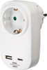 Brennenstuhl 1508210 Power Plug Adapter White 1508210