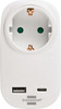 Brennenstuhl 1508210 Power Plug Adapter White 1508210