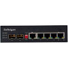 StarTech.com IES1G52UPDIN Industrial 6 Port Gigabit IES1G52UPDIN