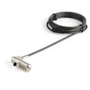 StarTech.com LTLOCKNANO 6.5' 2M Laptop Cable Lock - LTLOCKNANO