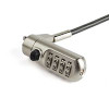 StarTech.com LTLOCKNANO 6.5' 2M Laptop Cable Lock - LTLOCKNANO